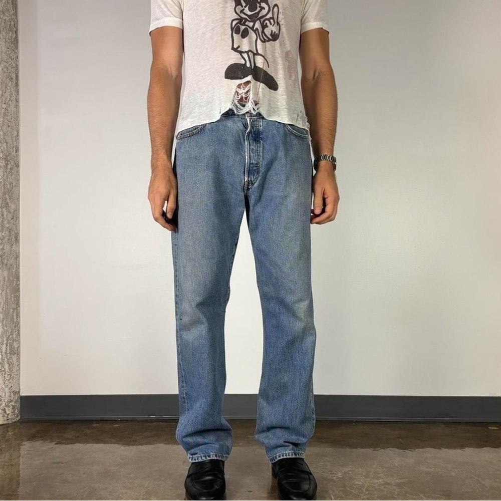 Levi’s 501xx Vintage Jeans 42x32  Made In Mexico Button Fly